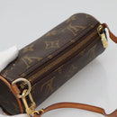 LOUIS VUITTON Monogram Papillon Pouch LV Auth 132871-6