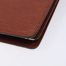 LOUIS VUITTON Epi Capuchin Shoulder Bag Brown M52343 LV Auth 132874-16