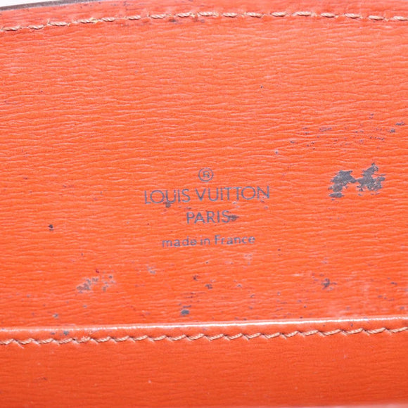 LOUIS VUITTON Epi Capuchin Shoulder Bag Brown M52343 LV Auth 132874