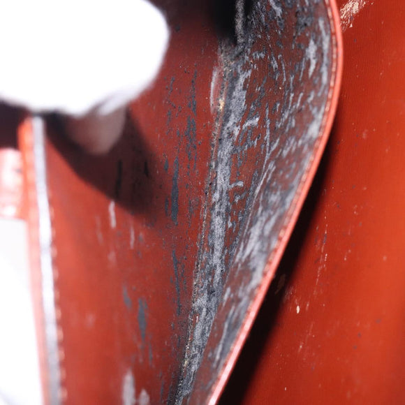 LOUIS VUITTON Epi Capuchin Shoulder Bag Brown M52343 LV Auth 132874