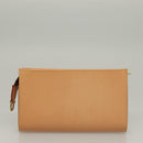 LOUIS VUITTON Nomad leather Bucket PM Shoulder Bag Beige M85001 LV Auth 132875A-23