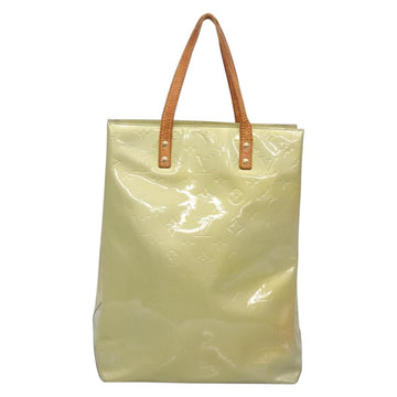 LOUIS VUITTON Monogram Vernis Reade MM Hand Bag Gris M91142 LV Auth 132877 - 0