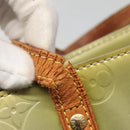 LOUIS VUITTON Monogram Vernis Reade MM Hand Bag Gris M91142 LV Auth 132877-8