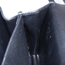 LOEWE Shoulder Bag Suede Blue Silver Auth 132888-20