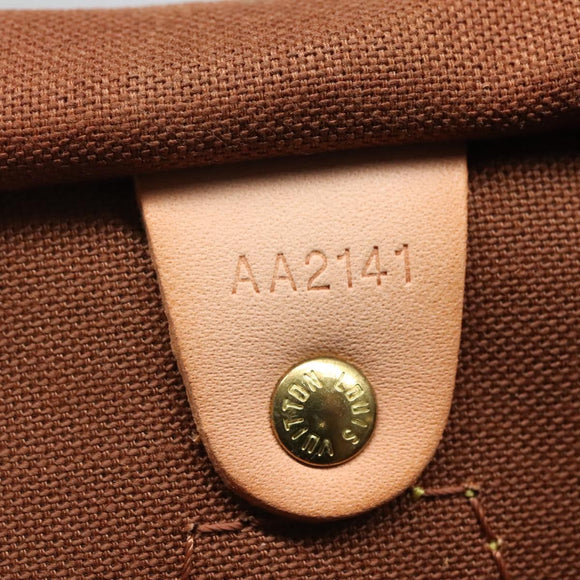 LOUIS VUITTON Monogram Speedy Bandouliere 40 Hand Bag M40393 LV Auth 132906