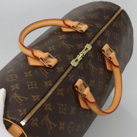 LOUIS VUITTON Monogram Speedy Bandouliere 40 Hand Bag M40393 LV Auth 132906