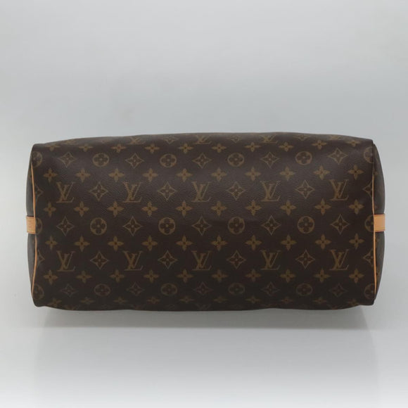 LOUIS VUITTON Monogram Speedy Bandouliere 40 Hand Bag M40393 LV Auth 132906