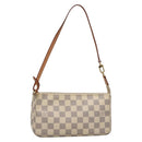 LOUIS VUITTON Damier Azur Pochette Accessoires Pouch N51986 LV Auth 132914M-1