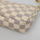 LOUIS VUITTON Damier Azur Pochette Accessoires Pouch N51986 LV Auth 132914M-9