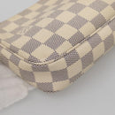 LOUIS VUITTON Damier Azur Pochette Accessoires Pouch N51986 LV Auth 132914M-14