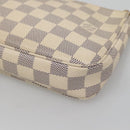 LOUIS VUITTON Damier Azur Pochette Accessoires Pouch N51986 LV Auth 132914M-15