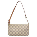 LOUIS VUITTON Damier Azur Pochette Accessoires Pouch N51986 LV Auth 132914M-13