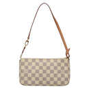 LOUIS VUITTON Damier Azur Pochette Accessoires Pouch N51986 LV Auth 132914M-2