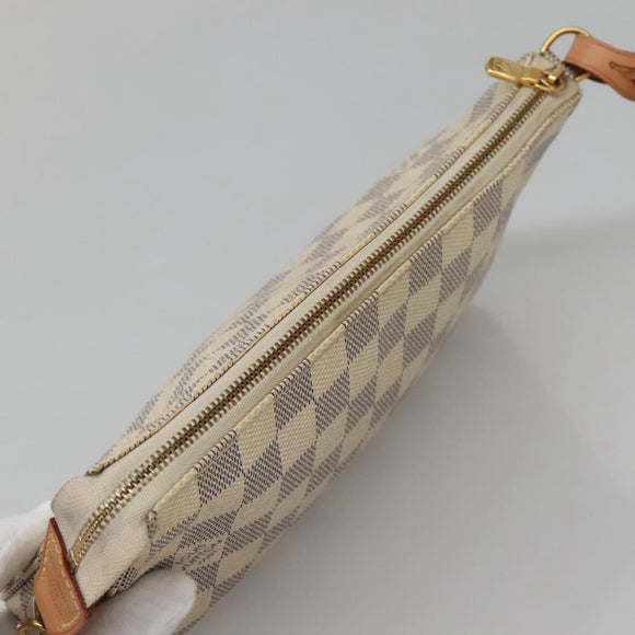 LOUIS VUITTON Damier Azur Pochette Accessoires Pouch N51986 LV Auth 132914M