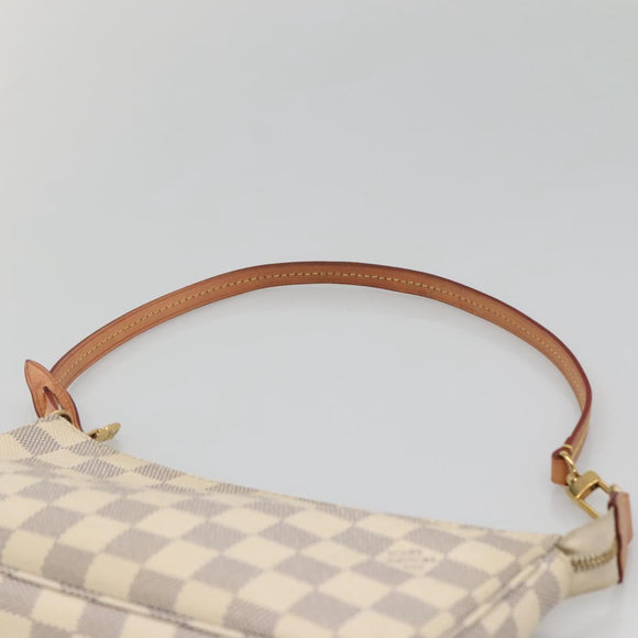 LOUIS VUITTON Damier Azur Pochette Accessoires Pouch N51986 LV Auth 132914M