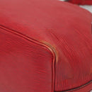 LOUIS VUITTON Epi Petit Noe Shoulder Bag Red M44107 LV Auth 132918-9