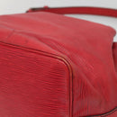 LOUIS VUITTON Epi Petit Noe Shoulder Bag Red M44107 LV Auth 132918-15