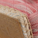 CHANEL Chain Matelasse Shoulder Bag Leather Pink CC Auth 132925V-18