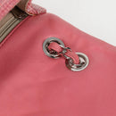 CHANEL Chain Matelasse Shoulder Bag Leather Pink CC Auth 132925V-24