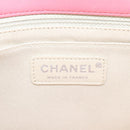 CHANEL Chain Matelasse Shoulder Bag Leather Pink CC Auth 132925V-25