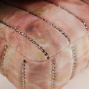 FENDI Holiday Edition Mamma Baguette Bag Velor 2way Pink Gold Auth 132928M-15