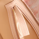 FENDI Holiday Edition Mamma Baguette Bag Velor 2way Pink Gold Auth 132928M-11