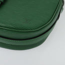 LOUIS VUITTON Epi Jeune Fille MM Shoulder Bag Green M52154 LV Auth 132936-15