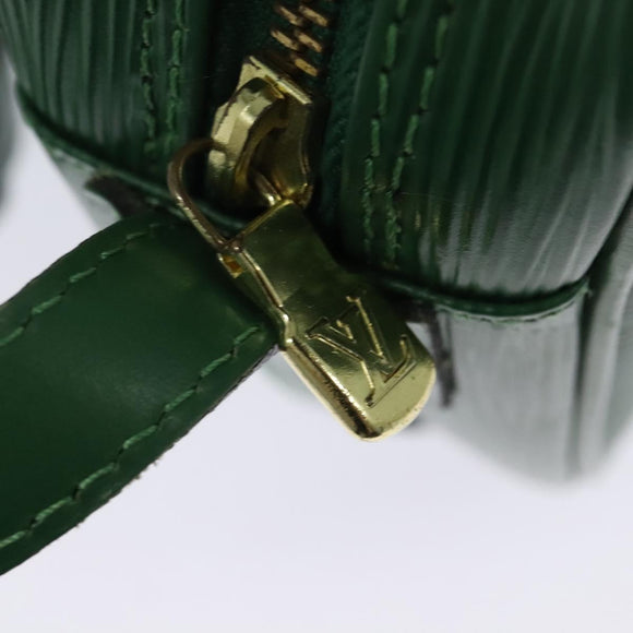 LOUIS VUITTON Epi Jeune Fille MM Shoulder Bag Green M52154 LV Auth 132936