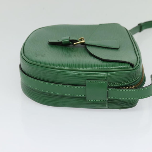LOUIS VUITTON Epi Jeune Fille MM Shoulder Bag Green M52154 LV Auth 132936