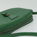 LOUIS VUITTON Epi Jeune Fille MM Shoulder Bag Green M52154 LV Auth 132936-6