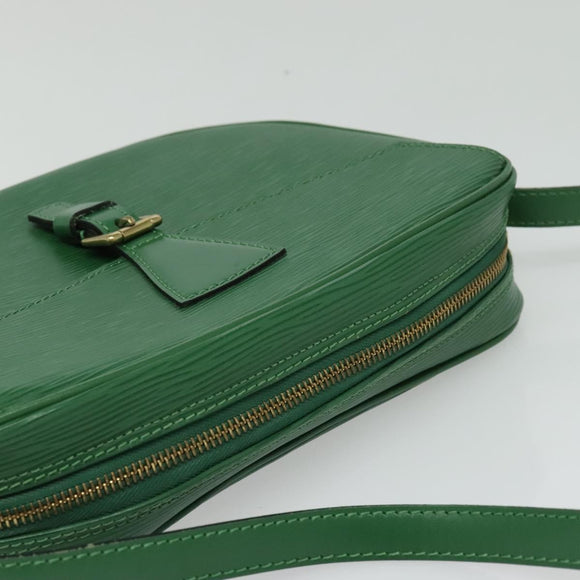 LOUIS VUITTON Epi Jeune Fille MM Shoulder Bag Green M52154 LV Auth 132936