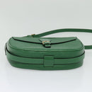 LOUIS VUITTON Epi Jeune Fille MM Shoulder Bag Green M52154 LV Auth 132936-5