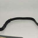 CELINE Shoulder Bag Leather Navy Gold Auth 132947-14