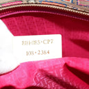 FENDI Zucca Canvas Tote Bag PVC Multicolor Gold Auth 132953V-12