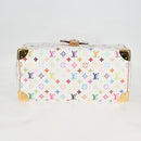 LOUIS VUITTON Monogram Multicolor Speedy 30 Bag White Bron M92643 Auth 132956SAV-5