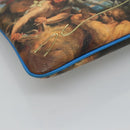 LOUIS VUITTON Celty Pochette Plat Pouch Koons Rubens M64617 LV Auth 132960A-16