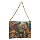 LOUIS VUITTON Celty Pochette Plat Pouch Koons Rubens M64617 LV Auth 132960A-1