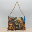 LOUIS VUITTON Celty Pochette Plat Pouch Koons Rubens M64617 LV Auth 132960A-12