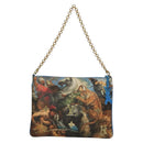 LOUIS VUITTON Celty Pochette Plat Pouch Koons Rubens M64617 LV Auth 132960A-13