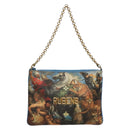 LOUIS VUITTON Celty Pochette Plat Pouch Koons Rubens M64617 LV Auth 132960A-2