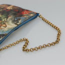 LOUIS VUITTON Celty Pochette Plat Pouch Koons Rubens M64617 LV Auth 132960A-7