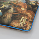 LOUIS VUITTON Celty Pochette Plat Pouch Koons Rubens M64617 LV Auth 132961M-15