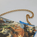 LOUIS VUITTON Celty Pochette Plat Pouch Koons Rubens M64617 LV Auth 132961M-14