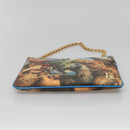 LOUIS VUITTON Celty Pochette Plat Pouch Koons Rubens M64617 LV Auth 132961M-5