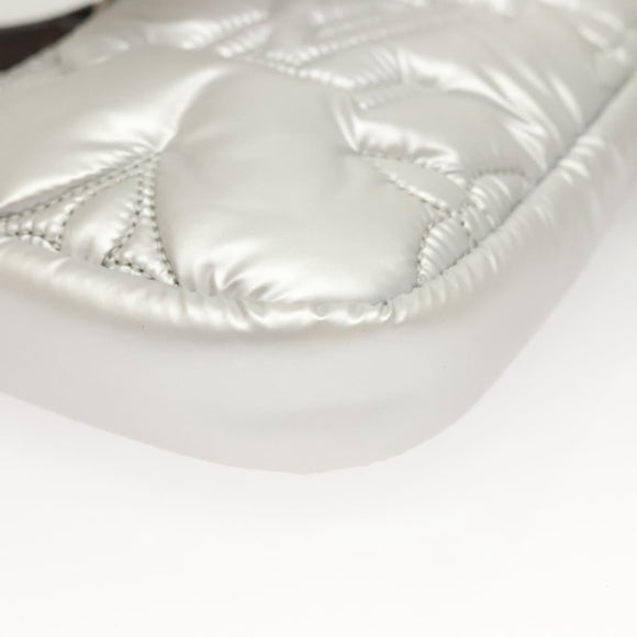 LOUIS VUITTON LV Pillow Phone Pouch Silver M81716 LV Auth 132963M