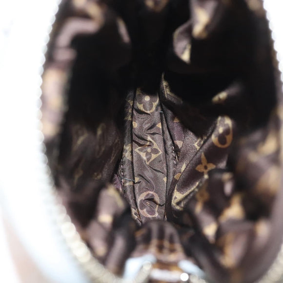 LOUIS VUITTON LV Pillow Phone Pouch Silver M81716 LV Auth 132963M