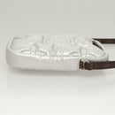 LOUIS VUITTON LV Pillow Phone Pouch Silver M81716 LV Auth 132963M-3