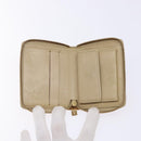 LOUIS VUITTON Monogram Vernis Bloom Wallet Beige M91015 LV Auth 132968-9