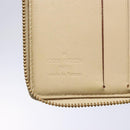 LOUIS VUITTON Monogram Vernis Bloom Wallet Beige M91015 LV Auth 132968-17
