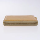 LOUIS VUITTON Monogram Vernis Bloom Wallet Beige M91015 LV Auth 132968-5